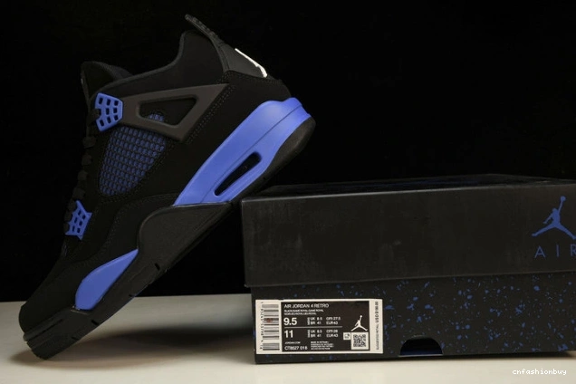 Royal Retro Jordan Black 4 CT8527-018 Game 0717